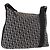 Borsa a tracolla Christian Dior Trotter Canvas Navy Silver Auth ka4978 Argento Blu navy