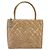 CHANEL Matelasse Reprint Tote Bag Lackleder Beige CC Auth 189771M - Ansicht 13