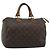 LOUIS VUITTON Borsa Monogram Speedy 30 M41526 LV Auth 189818 Monogramma