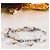 Bracciale Dolce & Gabbana con perle trasparenti e acciaio Argento - vista 4