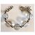 Bracciale Dolce & Gabbana con perle trasparenti e acciaio Argento - vista 8