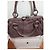 Borsa a mano in pelle Marc Jacobs Tortora Porpora - vista 3