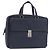 Borsa Business PRADA in pelle Saffiano Blu Argento Auth bs35878