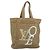 LOUIS VUITTON That's Love MM Tote Bag Canvas Braun M95466 LV Auth bs35762A