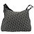 Borsa a tracolla Christian Dior Trotter Canvas Navy Silver Auth mr2575A Argento Blu navy - vista 13