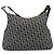 Borsa a tracolla Christian Dior Trotter Canvas Navy Silver Auth mr2575A Argento Blu navy - vista 2