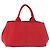 Borsa a mano PRADA Canapa MM in tela rossa Auth bs35937 Rosso - vista 2
