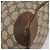 Bolsa de mão GUCCI GG Supreme Web Sherry Line PVC Bege Ouro Auth 187823 Dourado - vista 16