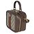 Borsa a mano mini Ophidia in tela GG Supreme Ebony e beige con tracolla Web Gucci Marrone - vista 3