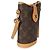 Pochette Fold Me in tela Monogram Louis Vuitton Marrone - vista 4