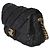 Timeless Mini borsa Soul Flap in agnello plissé nero Chanel - vista 3