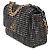 Bolso Chanel 19 Flap Chanel Quilted de Tweed Negro Multicolor Tamaño Medium - vista 3