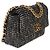 Bolso Chanel 19 Flap Chanel Quilted de Tweed Negro Multicolor Tamaño Medium - vista 4