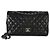 Timeless Borsa Chanel Black Quilted Lambskin Medium Classic Double Flap Nero - vista 8
