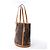 Bolsa de Ombro Louis Vuitton Bucket GM Monogram Canvas Marrom M42236 Bege - vista 4