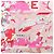 Foulard in seta Hermès Carré 90 "CA DECOIFFE" Rosa - vista 13