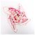 Foulard in seta Hermès Carré 90 "CA DECOIFFE" Rosa - vista 16