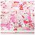 Foulard in seta Hermès Carré 90 "CA DECOIFFE" Rosa - vista 5