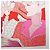 Foulard in seta Hermès Carré 90 "CA DECOIFFE" Rosa - vista 8