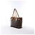 Borsa a tracolla Louis Vuitton Neverfull PM Monogram Canvas Marrone M40155 - vista 2