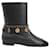 Botines de cuero Chanel Coco Mark Camelia 17A Negro G32929, Talla 36 EU  - vista 1