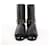 Botines de cuero Chanel Coco Mark Camelia 17A Negro G32929, Talla 36 EU  - vista 4