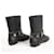 Botines de cuero Chanel Coco Mark Camelia 17A Negro G32929, Talla 36 EU  - vista 8