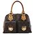 Borsa Louis Vuitton Manhattan PM Monogram Canvas Marrone M40026 Beige