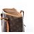 Borsa a tracolla Louis Vuitton Bucket GM Monogram Canvas Marrone M42236 Beige - vista 5