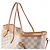 Borsa a spalla Louis Vuitton Neverfull GM Damier Azur Beige N51108 - vista 3