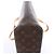 Borsa a tracolla Louis Vuitton Luco in tela Monogram marrone M51155 Beige - vista 9