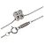 Collana in platino e diamanti Tiffany & Co. - vista 2