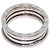 Bulgari Bvlgari B-zero1 3-Band Ring aus 18K Weißgold - Ansicht 4
