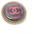 Spilla Chanel Coco Mark Nero D'oro  - vista 1