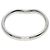 Tiffany & Co. Geschwungener Ring aus Platin - Ansicht 4