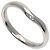 Tiffany & Co. Platin-Ring mit geschwungener Form
