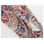 Falda drapeada estampada Breena Isabel Marant Rosa Roja Azul Multicolor Beige  - vista 3