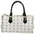 MCM Visetos logogramme Leather Bianco  - vista 2