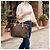 Borsa Tote Louis Vuitton Neverfull MM Monogram Marrone - vista 2