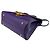 Borsa a tracolla Salvatore Ferragamo Margot Gancini Porpora - vista 6