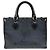 Borsa a spalla Louis Vuitton OnTheGo PM Monogram Empreinte Nero - vista 3