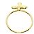 Anello Bird Cross di Tiffany & Co. in oro giallo 18K - vista 4