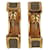 Hermès Orecchini Olympe Hermes Marrone D'oro  - vista 3