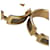 Hermès Orecchini Olympe Hermes Marrone D'oro  - vista 4