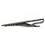 Fermaglio per cravatta Louis Vuitton LV Award M00913 Nero Argento - vista 3