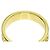 Anello Tiffany & Co. in oro giallo 18K con cuore traforato - vista 7