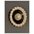 Spilla Chanel CC Logo Perle e Smalto Nero Bianco - vista 2