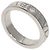 Bulgari Anello Bvlgari Double Logo in Diamanti e Oro Bianco 18K