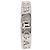 Bulgari Anello Bvlgari Double Logo in Diamanti e Oro Bianco 18K - vista 3