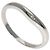 Bulgari Anello a fascia curva in platino da donna Bvlgari
